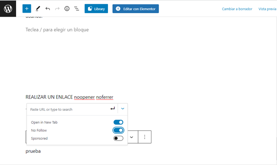 rel= noopener noreferrer html