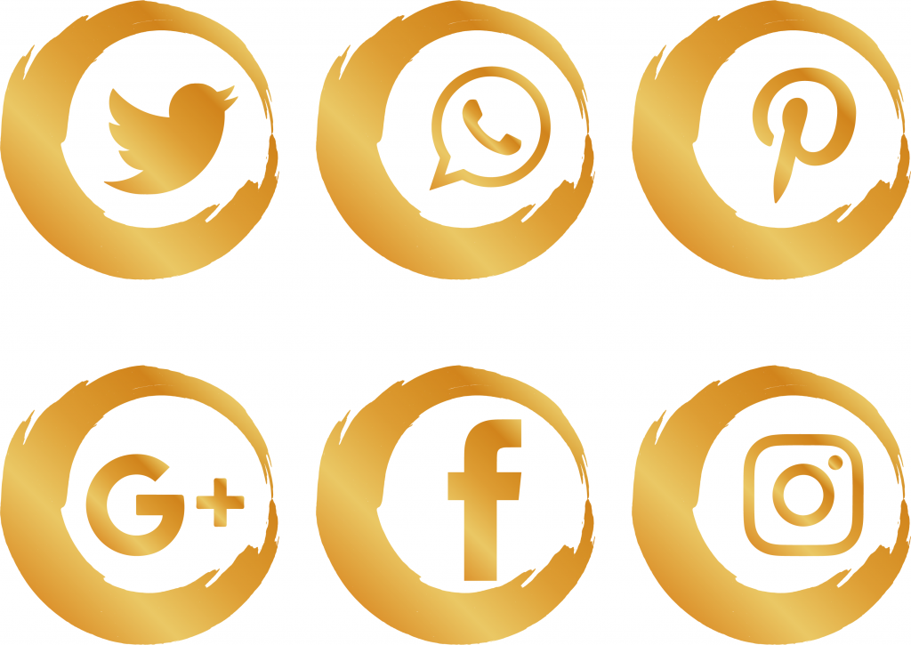Logos de las redes sociales en png