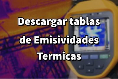 descargar tablas de emisividades termicas