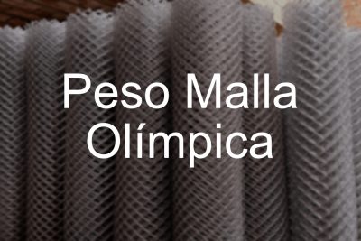 Peso malla olimpica