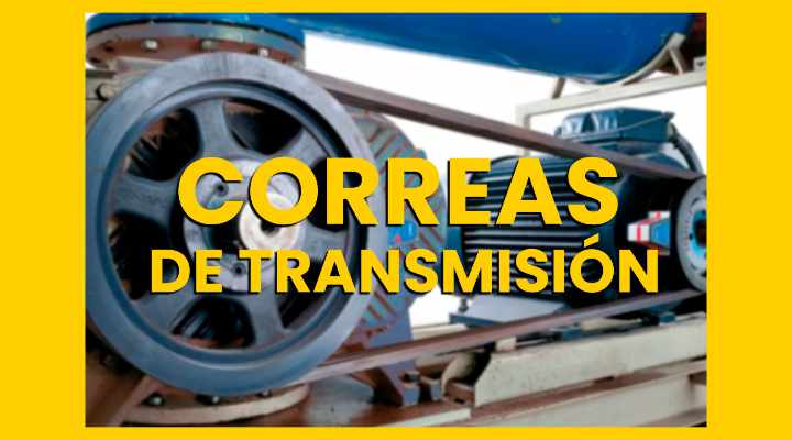 Correas de transmisión todo lo que debes saber